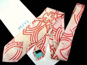 *SALE0638* Emilio Pucci [ Logo go in ] necktie 