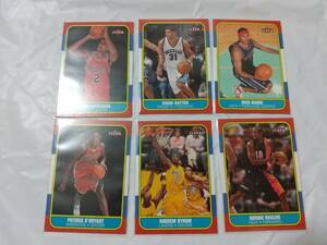 2006-07 Fleer 20th Anniversary 1986-87 Retro Andrew Bynum Udonis Haslem 他 6枚 アンドリュー・バイナム ユドニス・ハスレム NBA