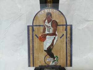 Michael Redd 07-08 Upper Deck NBA All-Star Die Cut #AS-11 マイケル・レッド Bucks バックス NBA ダイカット オールスター