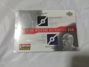 Stephon Marbury/Shawn Marion 2003 Upper Deck All-Star Weekend Authentic Dual Jersey ステフォン・マーブリー ショーン・マリオン ユニ