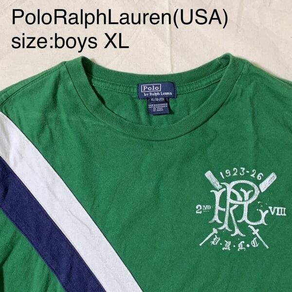 PoloRalphLauren(USA)ビンテージコットンTシャツ