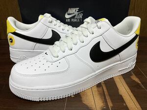 21年製 NIKE AIR FORCE 1 LV8 2 ナイキ エアフォース HAVE A NIKE DAY AF1【DM0118-100】ホワイト スマイリー smiley ヒマワリ 白×黄 US9