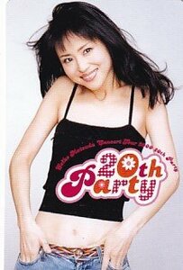 ●松田聖子 20th Partyテレカ