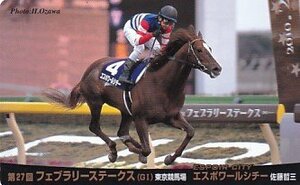 ●エスポワールシチー 第27回フェブラリーステークステレカ