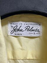 美品 50〜60s John Palwer シャツ S イタリアンカラー ツートン コットン 50s 60s 50年代 ヴィンテージ ロカビリー CAMPUS PENNEYS SIR GUY_画像3