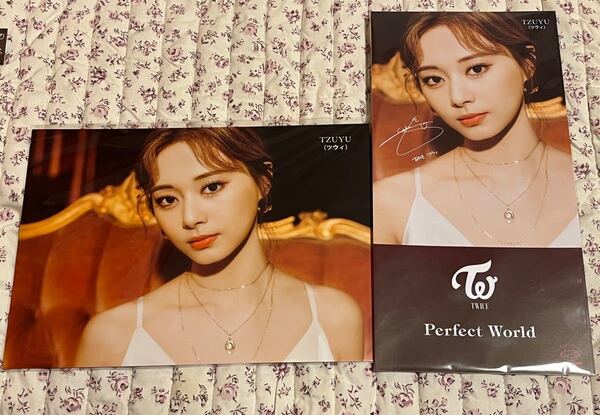 Twice ツウィperfect world 大判ポストカード タワレコ渋谷店限定フライヤー