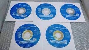 SH105 5枚組 富士通Lifebook A746/P A746/PW Windows10 ドライバー リカバリーメディア DVD