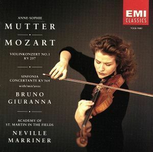 モーツァルト：ヴァイオリン協奏曲第１番／アンネ＝ゾフィー・ムター