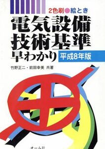 絵とき電気設備技術基準早わかり(平成８年版) ２色刷／竹野正二(著者),前田幸美(著者)