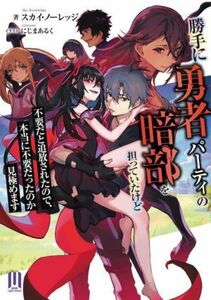 勝手に勇者パーティの暗部を担っていたけど不要だと追放されたので、本当に不要だったのか見極めます ムゲンライトノベルス／スカイ・ノー