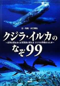 クジラ・イルカのなぞ９９ 世界の海をめぐる写真家が答えるクジラの仲間のふしぎ／水口博也【文・写真】