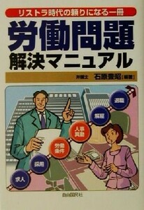 労働問題解決マニュアル リストラ時代の頼りになる一冊／石原豊昭(著者)