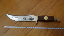 ♪Franklin Mint社製・ドイツ・ゾーリンゲンの Bowie Knife”♪_画像1