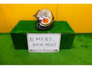 BMW ミニ ABA-MF16S 左ヘッドランプASSY