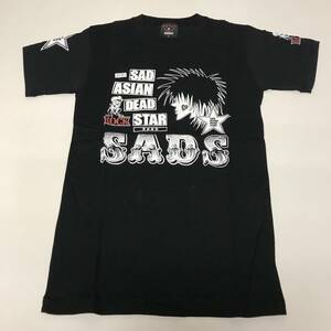 【Tシャツ】SADS Sサイズ ブラック @O-42