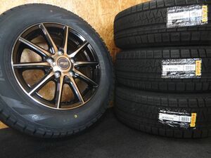 ★195/65R15 91Q ピレリ アイスアシンメトリコ PLUS 21年製 R VERSION ＋43 セレナ ランディ ブラポリ スタッドレス 未使用★ G