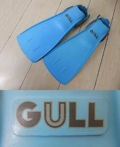 【GULL】 ガル フィン Bonito ボニート 435 ブルー Sサイズ（23-24cm） 中古品 JUNK！ 現状渡し 一切返品不可で！
