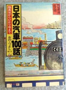 【初版】日本の汽車100話『陸蒸気からひかり号まで』おのつよし