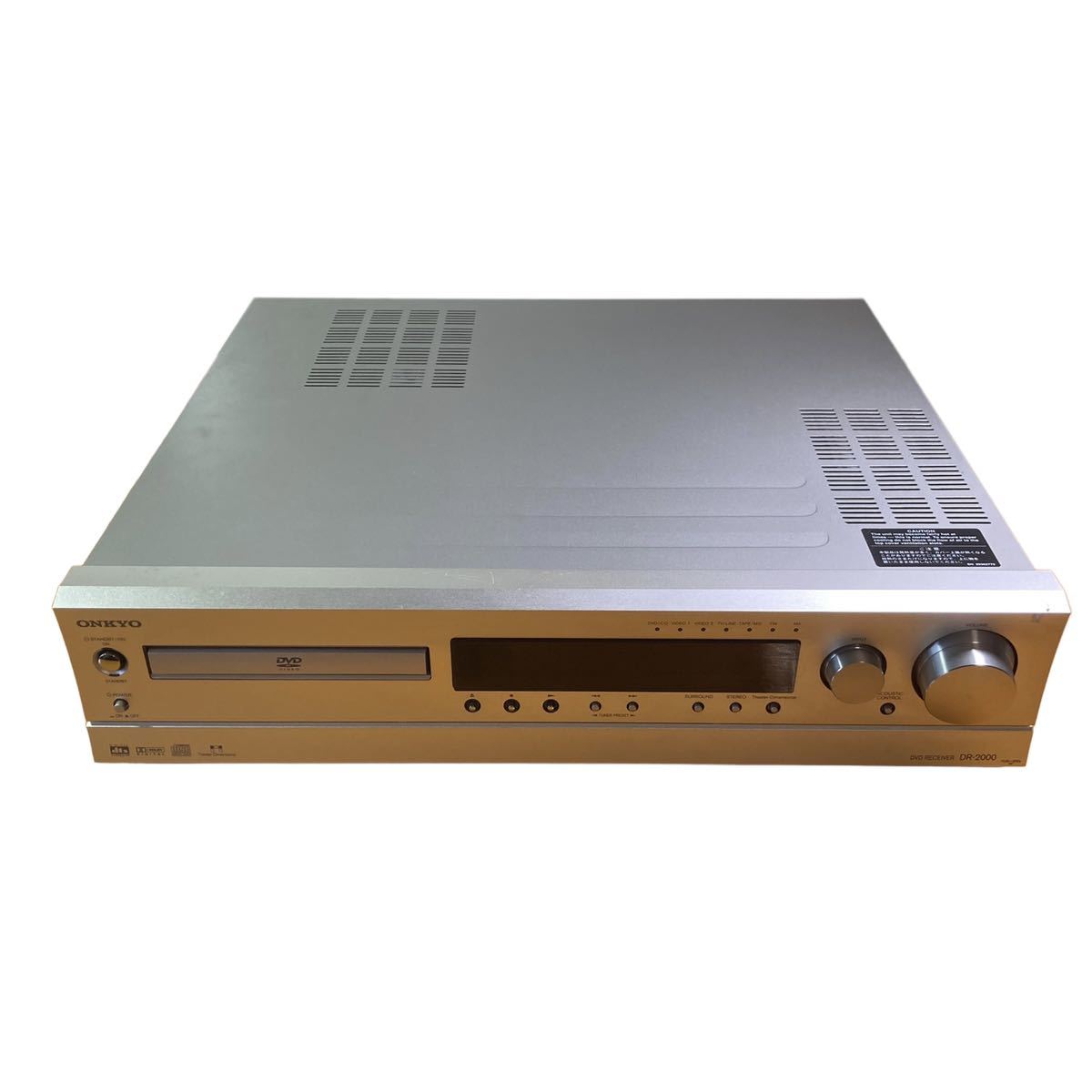 専門店では ONKYO ONKYO DR-2000 DR-2000 ドルビーデジタル&DTS