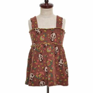 ^058154 GRAND GROUNDg ковер la One-piece размер 2(80-85cm) Kids ребенок baby Brown 