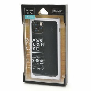 ▽402000 未開封品 PGA Premium Style iPhone 11 Pro 用 ガラスタフケース PG-19AGT11WH クリックポスト198円 ホワイト