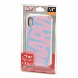 ▽402072 未開封品 PGA MARVEL ロゴ iPhone XR 用 ハイブリッドタフケース PG-DCS507MVL クリックポスト198円