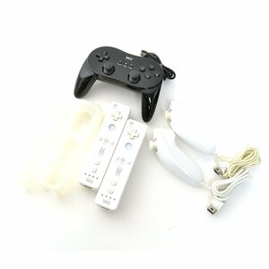 v441588 Nintendo Wii remote control ×2nn tea k×2 Classic controller PRO×1 set 