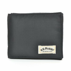 ^442813 PORTER × H.R.MARKET Porter Hollywood Ranch Market is lilac n.... nylon wallet folding twice purse black 