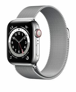 Apple Watchアップルウォッチ バンド　38/40/41mm 交換ベルト　金属ステンレス　磁石留め　マグネット　シルバー