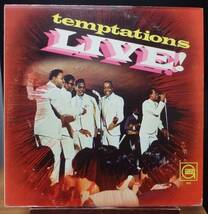 【DS511】THE TEMPTATIONS 「Temptations Live!」, 67 US Original　★R&B/ソウル_画像1