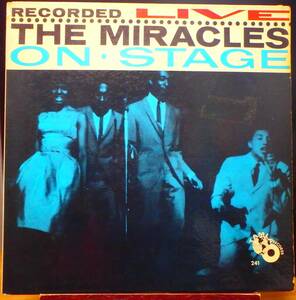 【DS464】THE MIRACLES 「Recorded Live On Stage」, 63 US (mono) Original　★ソウル