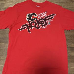 Reebok NHL カルガリー・フレームス Tシャツ 