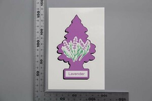 ★US直輸入 正規品 リトルツリー デカール ステッカー Little Trees Lavender Overlay Decal USDM 世田谷ベース S3258 ▽