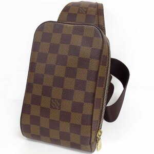 良品 ルイヴィトン ダミエ ジェロニモス ボディバッグ 新型 金具LOUIS VUITTON