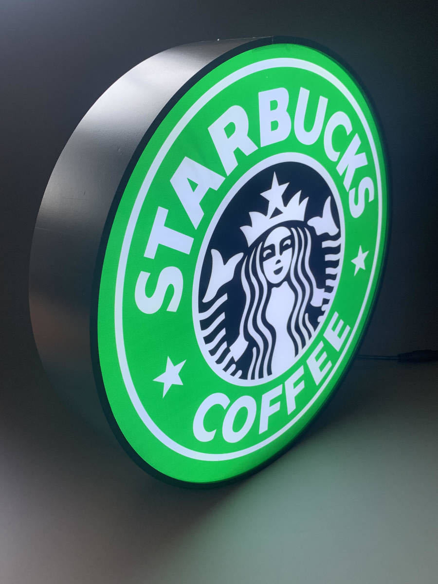 お気に入り】 お宝 STARBUCKS サイン 看板 ディスプレイUSA