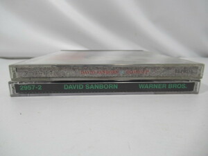 KN3081/CD/David Sanborn/デイヴィッド・サンボーン/Close-Up/WARNER BROS/2枚セット/アルバム/2957-2/9 25715-2/中古品/