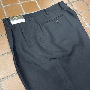 【コスパ最高】ゴルフウエア　新品　未使用　激安/ゴルフパンツ　メンズスラックス/size85/黒　ブラック/2タック★格安なのに絶品★定番