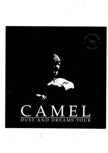 CAMEL DUST AND DREAMS TOUR abroad pamphlet Andrew Latimer Anne ti* Latte .ma- with autograph address entering 