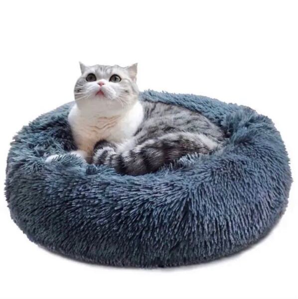 猫 ベッド ペット ペットベッド クッション 猫 犬 洗える 40x18cm(推奨体重2.5Kg)