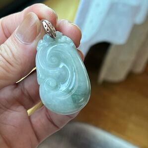 天然翡翠ペンダント男女問わず