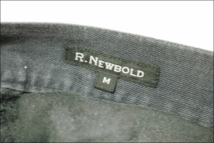 【M】 R.NEWBOLD アールニューボルド 麻 コットン ライン パンツ クロップド ビンテージ ヴィンテージ USA 古着 オールド EB497_画像5