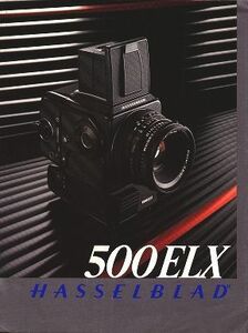 Hasselblad ハッセルブラッド 500ELX の カタログ(未使用美品)