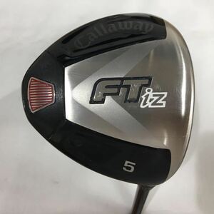 本州のみ送料無料【即決価格】FW Callaway FT-iZ / SPEED AXIS 4〔18度：硬さR：長さ42.5in：D-2：318g〕カバーなし