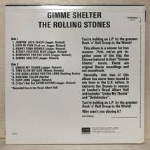 □9/LP（11531）-THE ROLLING STONES（ザ・ローリングストーンズ）*GIMME SHELTER「ギミー・シェルター」_画像2