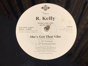 R. KELLY ♪SHE'S GOT THE VIBE JERV REMIX UK オリジナル