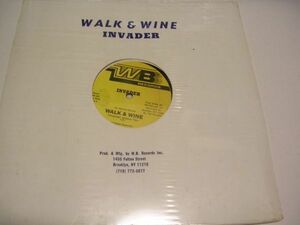 ●WORLD SOCA 12inch●INVADER / WALK & WINE