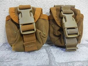 K39 訳あり特価！希少！◆MOLLE II HAND GRENEDE POUCH2個◆米軍◆サバゲー！