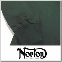 ノートン Norton ベーシック３Dロゴトレーナー 223N1305-66(GREEN)-L クルースエット カットソー_画像4