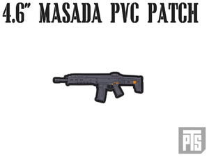 PTS-0059　【正規品】PTS 4.6インチ Masada PVC パッチ BK