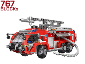T0007W AFM fire - Fighter series airport fire-engine 767Blocks